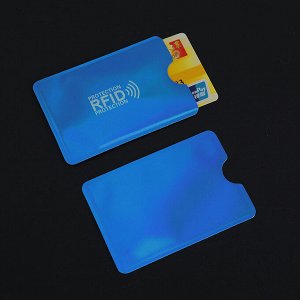 Чехол для защиты банковской карты RFID, 1 шт.