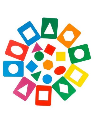 Развивающая игра по методике "Досочки Сегена №1", 15*10*5 см