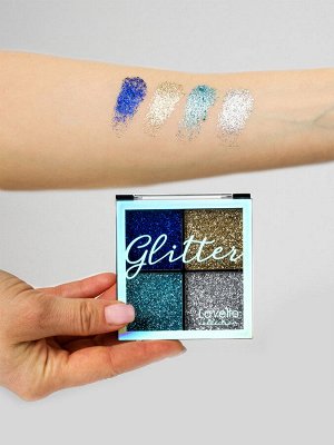 Лавель тени GLITTER набор тон 01 королевская роскошь (новый дизайн 2025)