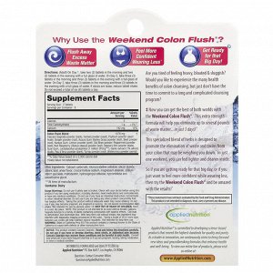 Applied Nutrition, Weekend Colon Flush®, добавка для очищения кишечника, 16 таблеток