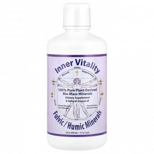 iherb Morningstar Minerals, фульвовые и гуминовые минералы, энергичность, 946 мл (32 унции)