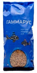 Гаммарус Бар корм для рыб тушка 100 гр