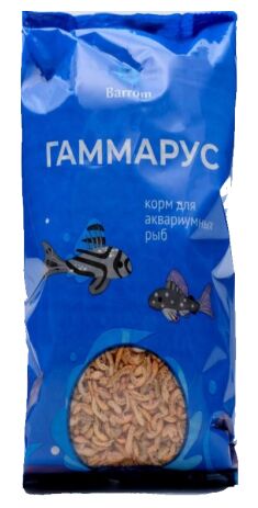 Гаммарус Бар корм для рыб тушка 100 гр