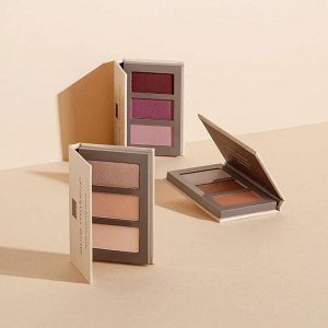 Трио палетка теней для век Pure Makeup, цвет Нюдовая