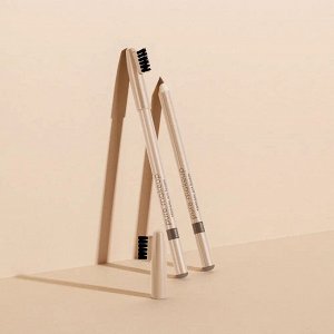 Карандаш для бровей со щеточкой 2 в 1 Pure Makeup, цвет Холодный русый