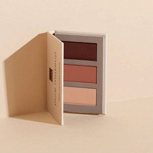 Трио палетка теней для век Pure Makeup, цвет Матовая