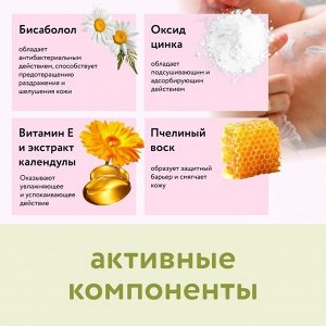 Детский защитный крем под подгузник LULU, 75мл.