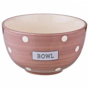 Салатник "pink bowl" 13,6*13,6*7 см (кор=36 шт.)