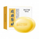 Серное мыло для проблемной кожи Baizton Sulfur Refreshing Cleansing and Mite-Removing Soap