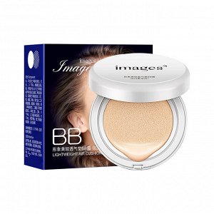 BB-крем кушон с гиалуроновой кислотой и витамином Е Images Beauty Wings Light Cushion BB Cream