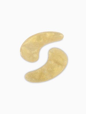 Патчи для глаз Sparkle wherever you GO, 1 пара, гидрогелевые с частицами золота, Beauty Fox