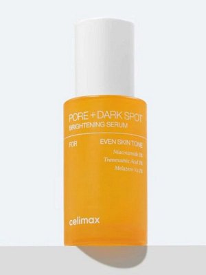 Сыворотка для выравнивания тона и рельефа кожи Celimax Pore+Dark Spot Brightening Serum