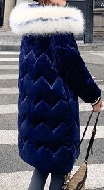 Куртка женская цвет темно-синий