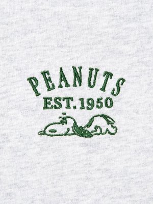 UNIQLO UT - футболка Peanuts в винтажном стиле - 03 GRAY