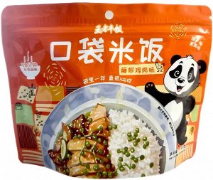 Рис быстрого приготовления "Kouda Mifan" со вкусом курицы с перцем 155гр