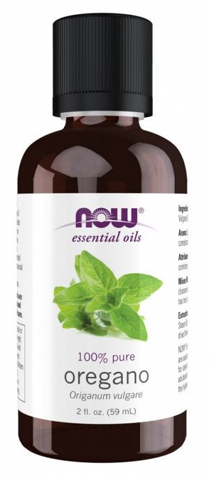 Эфирное масло орегано NOW Foods, 60 мл
