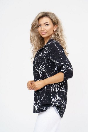Рубашка Варианты расцветки: молочный, черный
Ткань: кулирка, Состав: 100% хлопок
Женская стильная туника - рубашка выполнена из 100% хлопчатобумажного полотна. Новый дизайн и отличное качество делает 