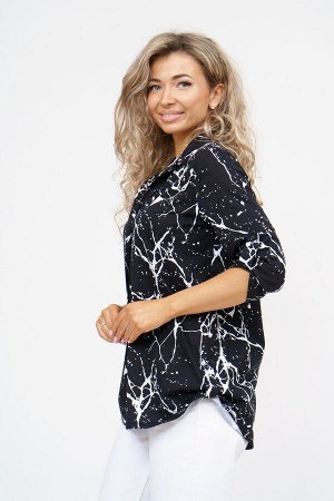Рубашка Варианты расцветки: молочный, черный
Ткань: кулирка, Состав: 100% хлопок
Женская стильная туника - рубашка выполнена из 100% хлопчатобумажного полотна. Новый дизайн и отличное качество делает 