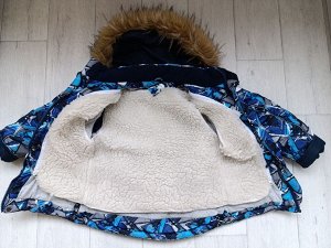 Куртка зимняя для мальчика 110-116р