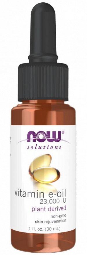 Масло с витамином E 23,000 IU NOW Foods, 30 мл