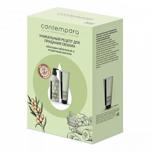 CON "HAIR SUPERFOOD" Набор для объема с облепихой и огуречным маслом (шам.500мл+конд.400мл)