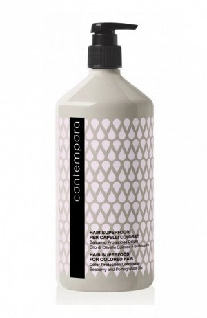 Кондиционер для сохранения цвета с маслом облепихи и маслом граната Bar CON "HAIR SUPERFOOD" 1000 мл