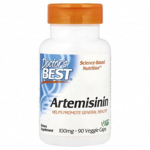 Doctor's Best, Артемизинин, 100 мг, 90 вегетарианских капсул