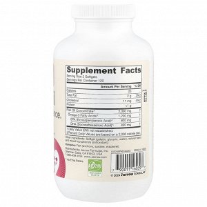 Jarrow Formulas, Рыбий жир EPA-DHA Balance®, 240 капсул (1000 мг в каждой капсуле)
