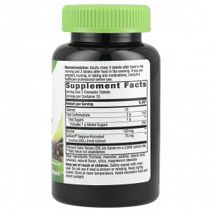 Nature's Way, DGL, солодка, 100 жевательных таблеток