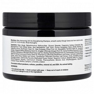 California Gold Nutrition, Beauty, укрепляющая маска для волос, биотин, розмарин и мята, 340 г (12 унций)