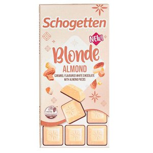 Шоколад SCHOGETTEN Blonde Almond Caramel 100 г 1/15