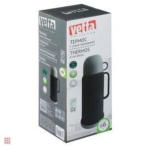 VETTA Термос стеклянная колба "Туристический" 0,60л