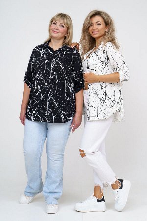 Рубашка Варианты расцветки: молочный, черный
Ткань: кулирка, Состав: 100% хлопок
Женская стильная туника - рубашка выполнена из 100% хлопчатобумажного полотна. Новый дизайн и отличное качество делает 