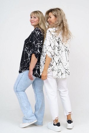 Рубашка Варианты расцветки: молочный, черный
Ткань: кулирка, Состав: 100% хлопок
Женская стильная туника - рубашка выполнена из 100% хлопчатобумажного полотна. Новый дизайн и отличное качество делает 