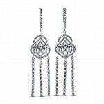Серебряные серьги, артикул 22set6386-113