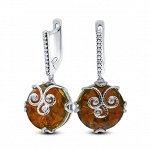 Серебряные серьги, артикул 22set11556x-113