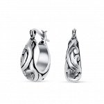Серебряные серьги, артикул 020012-267-71
