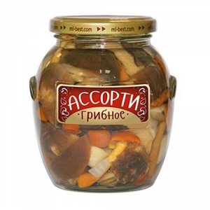 Грибное ассорти Медведь Любимый 450 мл 1/12, шт
