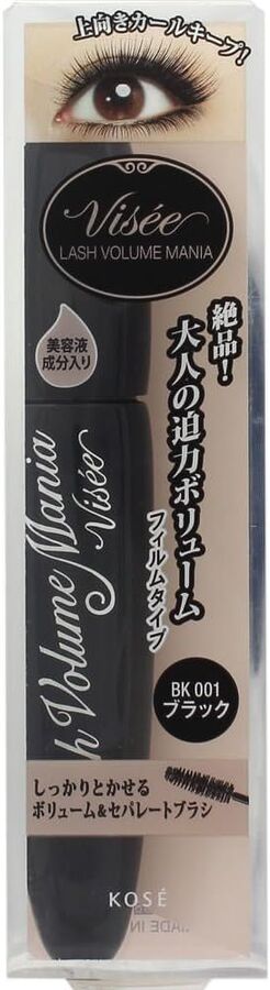 VISEE Lash Volume Mania - тушь для выраженного объема ресниц