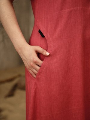 Платье. Цвет: Коралловый