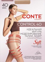 Control 40 Колготки с утягивающими удлиненными шортиками