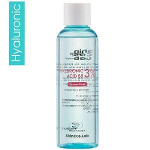 Увлажняющая тонер-эссенция с гиалуроновой кислотой ShinCos.Lab Peptide Hyaluronic Acid B5 3% Essence Toner, 200мл