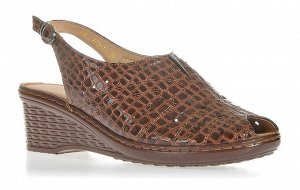 Туфли женские LIU DA SHOES, Коричневый