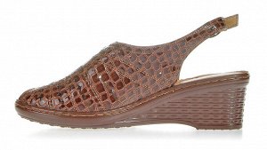 Туфли женские LIU DA SHOES, Коричневый