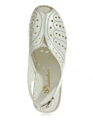 Туфли женские LIU DA SHOES, Белый