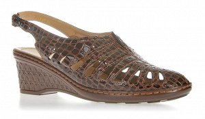 Туфли женские LIU DA SHOES, Коричневый
