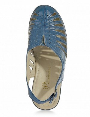 Туфли женские LIU DA SHOES, Синий
