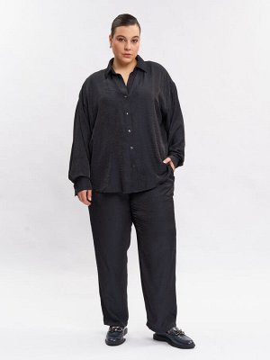 Рубашка из жатой ткани BL11549DBL05