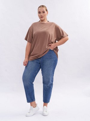 Футболка из хлопка FU21002BRW19