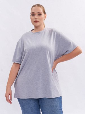 Футболка из хлопка FU21002MEL23